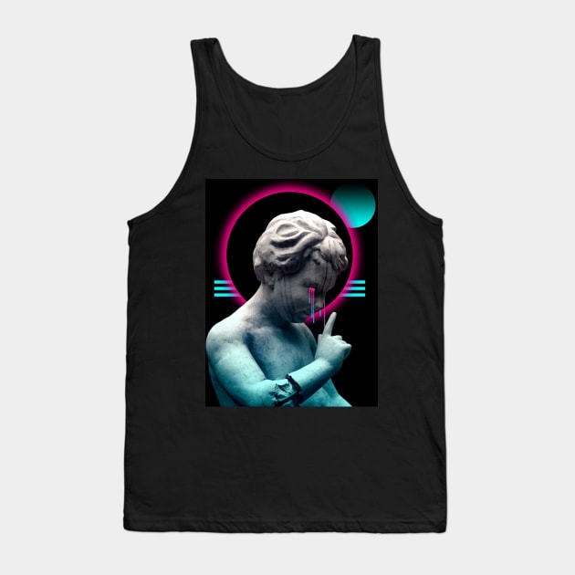 Please, be quiet Tank Top by Ding Dang